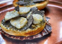 Burger de Saint-Jacques aux algues & truffe